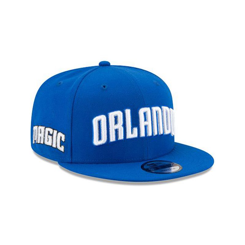 NBA Orlando Magic Statement Edition 9Fifty Snapback (IEJ0400) - Blue New Era Caps